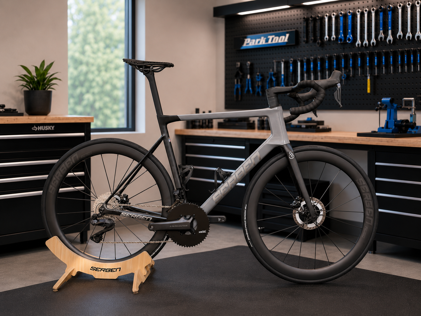 roue en carbone serben